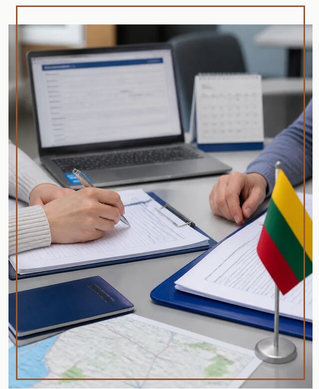 Профессиональное оформление визы в Литву для поездки в Ишиме