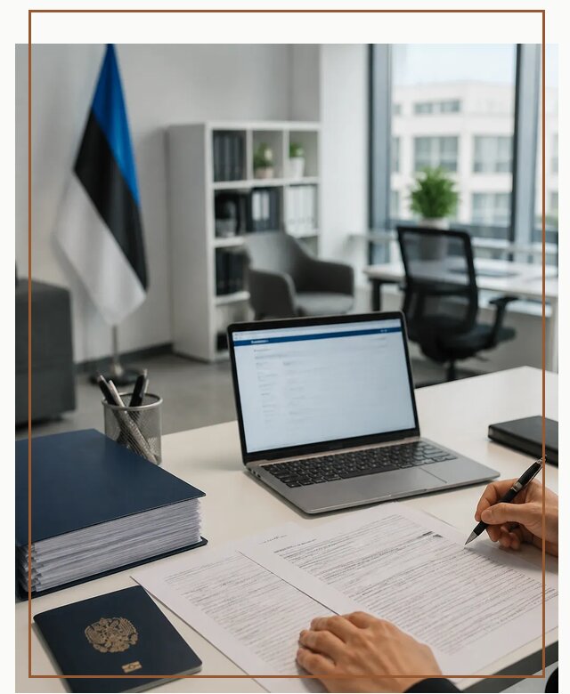 Оформление ВНЖ в Эстонии для переезда и легального проживания в Ишиме