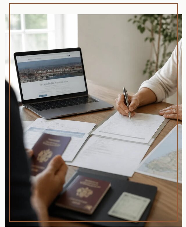 Оформление Digital Nomad и ВНЖ Португалии в Ишиме